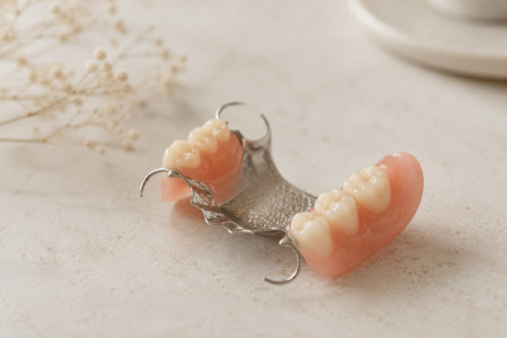 prótesis parcial dental