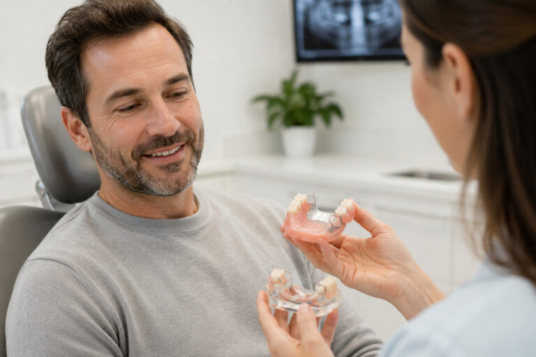prótesis parcial dental