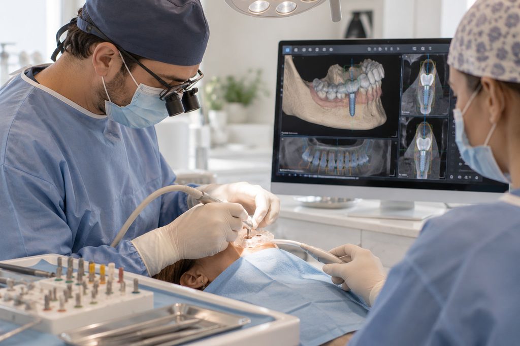 cirugía guiada para implantes